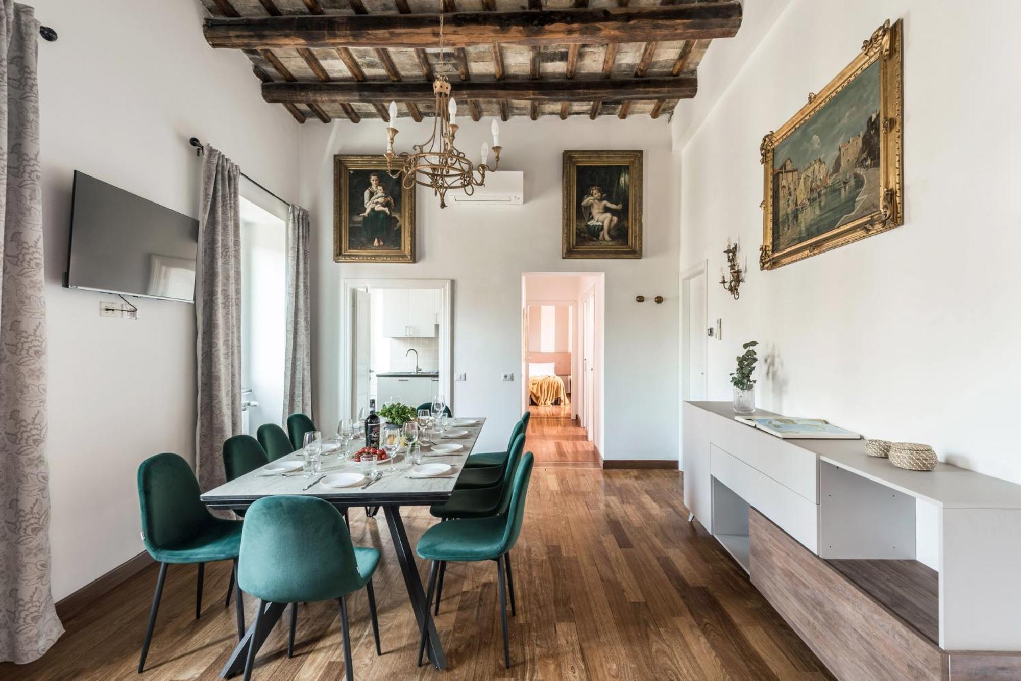 The Rent - Spacious Multi-room On Via Cavour * Roma